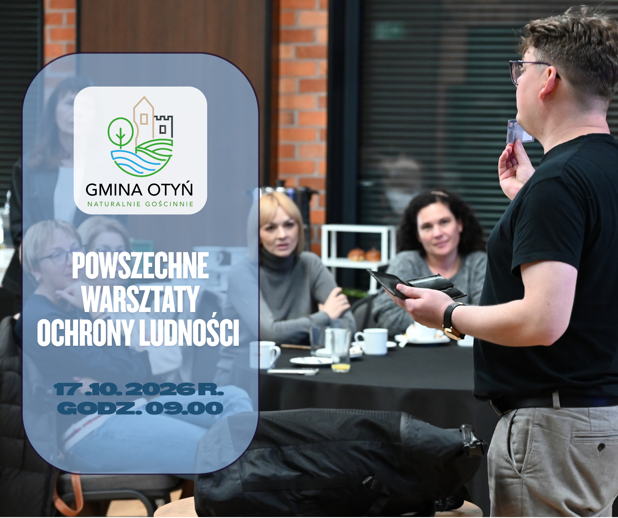 Ilustracja do informacji: Powszechne Warsztaty Ochrony Ludności - Pierwsza Pomoc